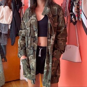 Forever 21 camo jacket
